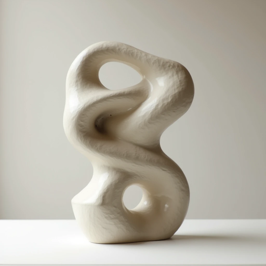 Organic Sculpture Ceramic Art Piece